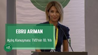 Dünya Vegan Günü 2022 Ebru Arıman - Açılış Konuşması Tvdnin 10 Yılı