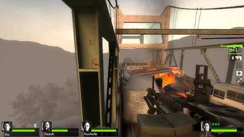 [L4D2 Campaign / VS Glitch] *NEW Glitch* Cold Stream: How 2 Pass the exploding Truck in Map 3