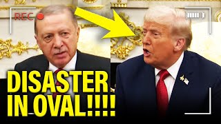 Trump LOSES IT in DISASTER MEETING with TURKEY PREZ