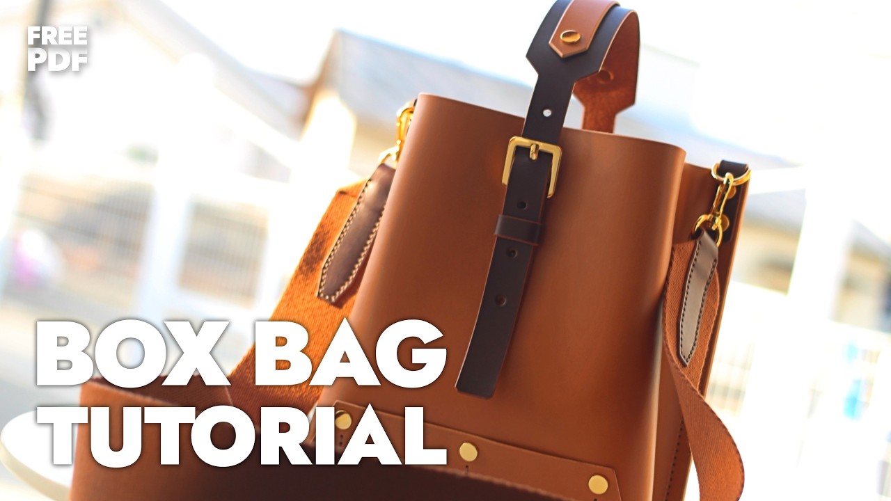 Making a Box Bag | Free Pattern | 박스 백 만들기 | 무료 패턴 - YouTube