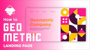 Inkscape Tutorials - Geometric Landing Page Design
