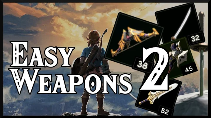 [Zelda Breath of the Wild] MORE Easy Weapon Locations!