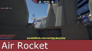 Air Rocket on CTF-Dam - UT Pre-Alpha