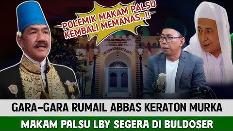 Gara-Gara Rumail Abbas‼️Polemik Makam Palsu Sumodiningrat Kembali Memanas🔥🔥