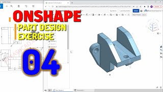 Onshape Tutorial 04 Part Design Modeling For Beginner