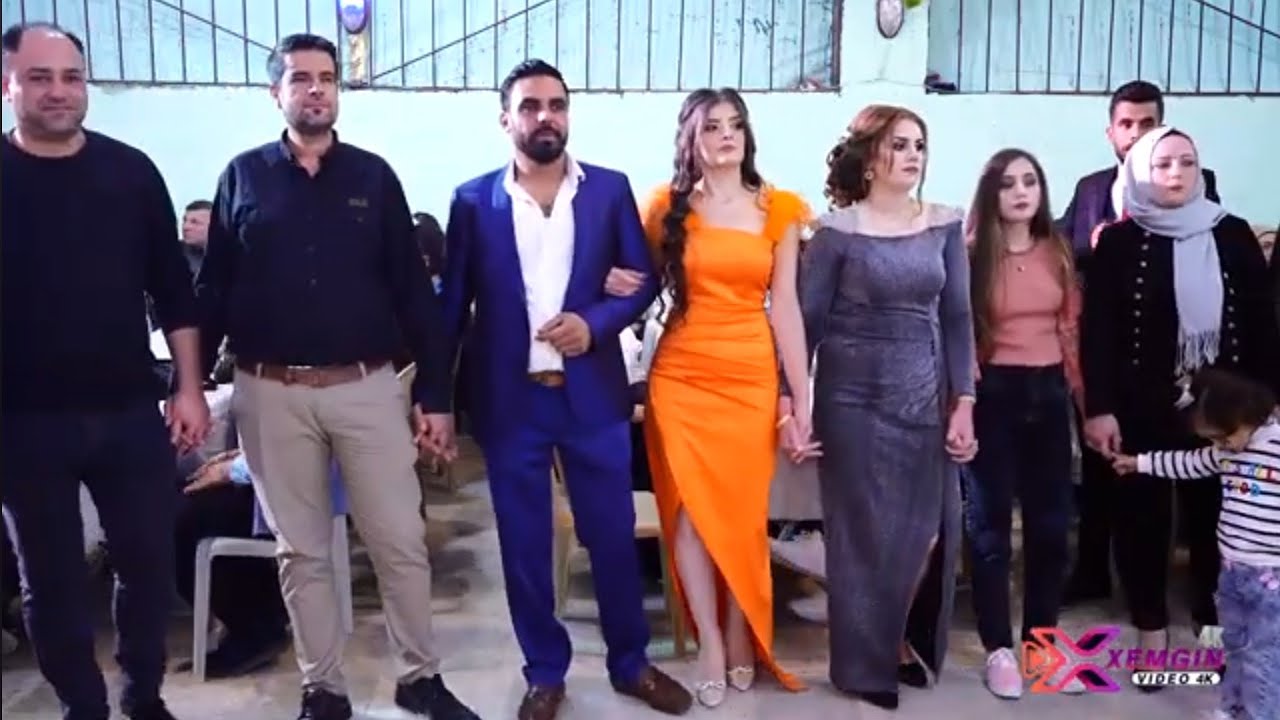 عروس 🎤تغني لعريس بليلة عرسها بصوتها الجميل زفاف خمكين و امينة الف مبروك