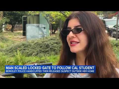 Man scales locked gate after chasing UC Berkeley student home