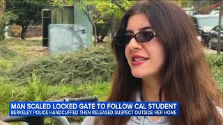 Man scales locked gate after chasing UC Berkeley student home