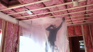 Vapour Barrier Install On Ceiling | Done Right By Right Way Building