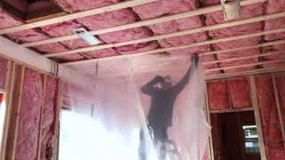 Vapour Barrier Install On Ceiling | Done Right By Right Way Building