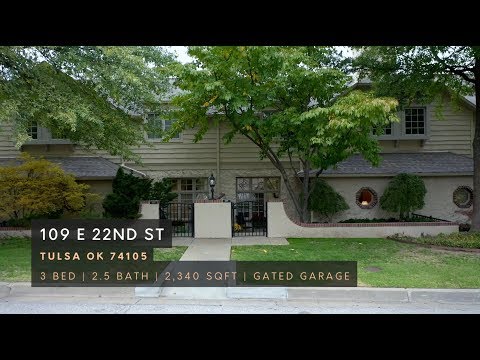 109 E 22nd St, Tulsa, OK home video tour
