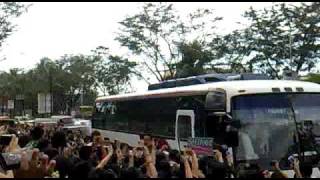 091127 SHINee fancam from bus to ccp
