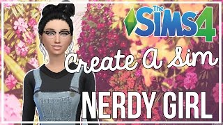 ✧The Sims 4 | Create A Sim | Nerdy Girl✧