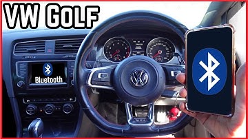 EASIEST Way to Pair Bluetooth in Your VW Golf MK7!