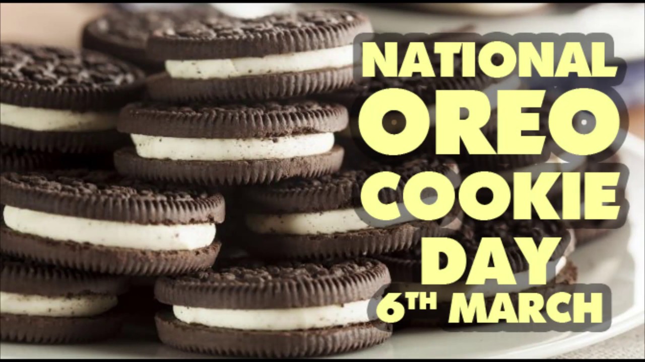 National Oreo Cookie Day 6 March National Day Today Special YouTube