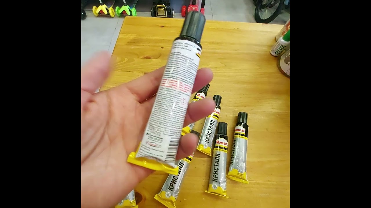 Клей Момент Кристалл Прозрачный. Быстрый. Качественный клей для резины, пластика, дерева, текстиля.