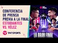 EN VIVO: conferencia de prensa en la previa de la final Estudiantes vs. Vélez - Copa de la Liga 2024