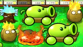 Vs Challenge Cannon Pea Mod  - Plants vs Zombies Hybrid really fun gameplay | PVZ HARDEST MOD