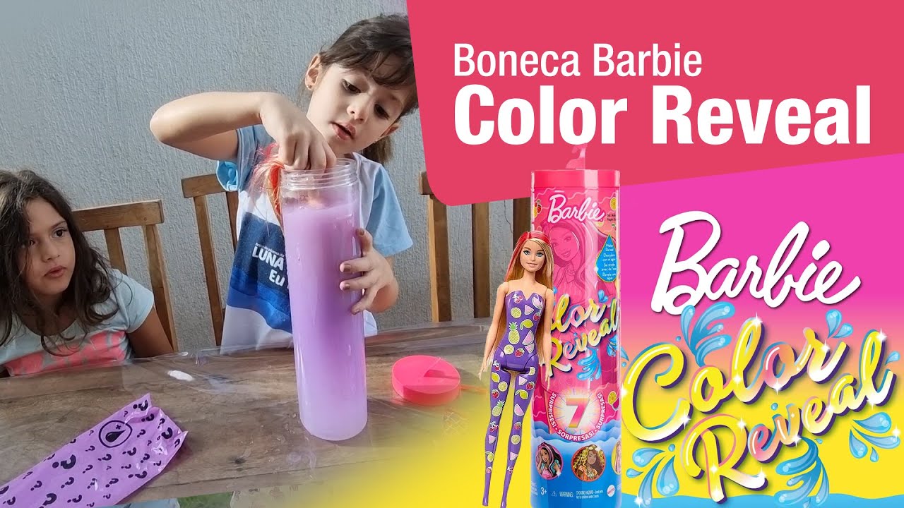 Boneca Barbie Color Reveal - YouTube