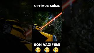 Bumblebee Optimus Prime&#39;nin Öldüğünü Öğreniyor! 😥