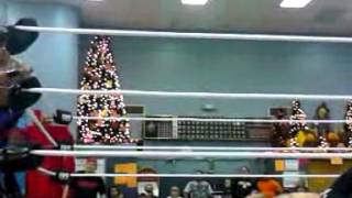 Zema Ion DDT & Moonsault on Sonjay Dutt in IWC!