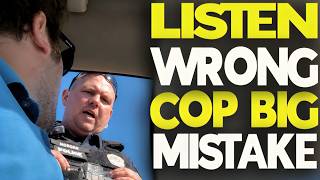 Entitled Sovereign Citizen Instantly Regrets Challenging This Cop