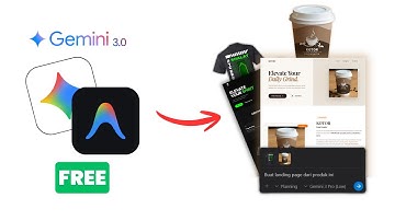 Buat Landing Page Produk Pakai Gemini 3.0
