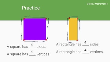 Exploring Plane Shapes - Math, Grade 2, Unit 8, Video 1