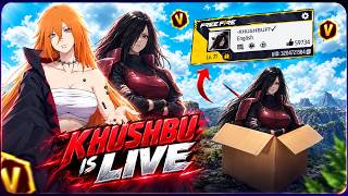 🔴LIVE FREE FIRE CUSTOM ROOM || FF LIVE REDEEM CODE &amp; DIAMOND GIVEAWAY🎁#FREEFIRE #FFLIVE #GIRLGAMER