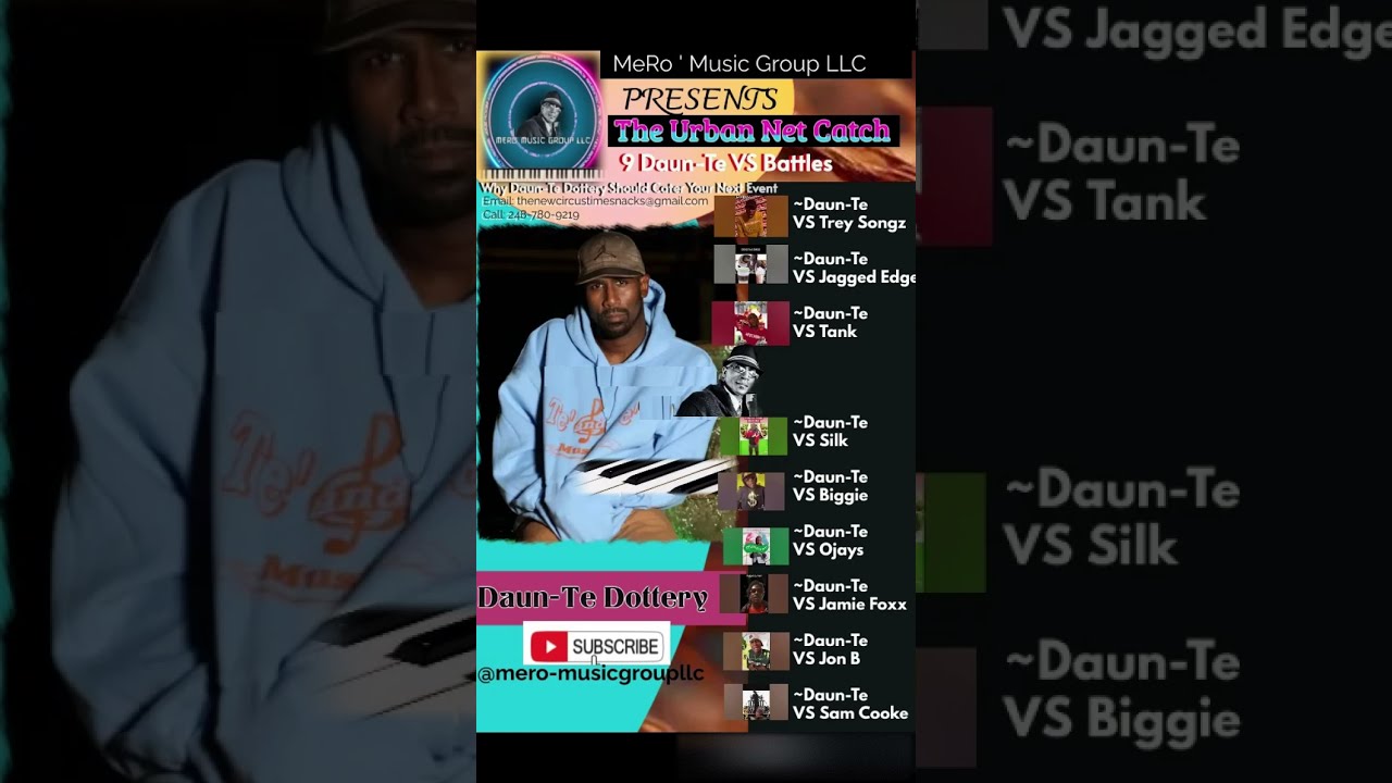 Series 4: Mero Music Group LLC Presents~ Circus Time Snacks Catering~ Daun-Te Dottery VS Tank, Silk?