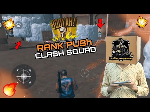 Best Rank Push Clash Squad Match Gameplay - Garena Free Fire 🔥 - YouTube