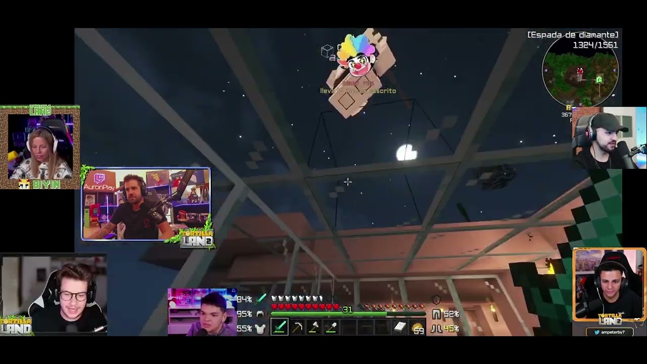 ¡Auron en TORTILLALAND 2! 3 (Recopilación de cámaras) YouTube