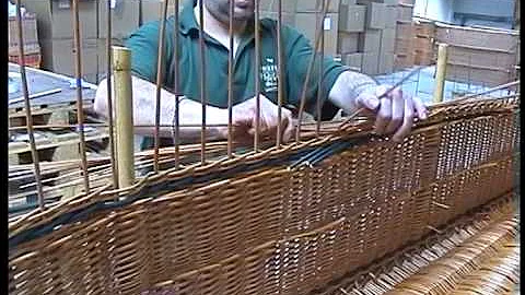 Willow Coffin Being Made
