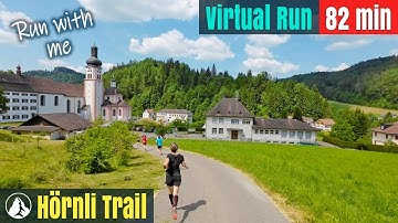 Hörnli Trail 1133 🇨🇭 Switzerland Wonderland | Treadmill Running | Virtual Run #86