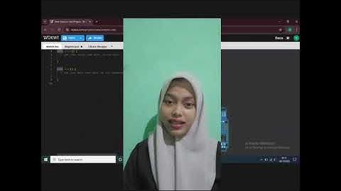 Simulasi LED Arduino @Wokwi