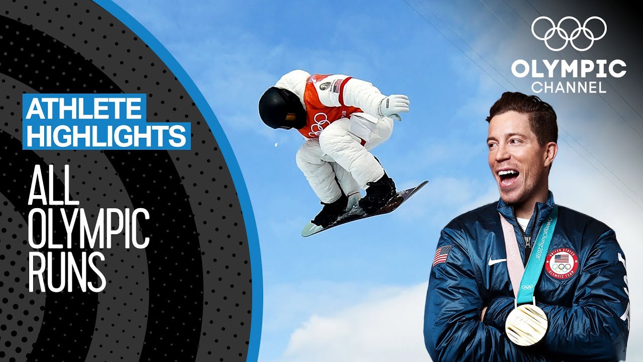 ALL Shaun White ?? Olympic Snowboard runs | Athlete Highlights