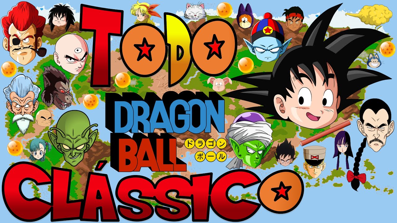 RESUMO COMPLETO: DRAGON BALL CLÁSSICO  HISTÓRIA COMPLETA DRAGON BALL 