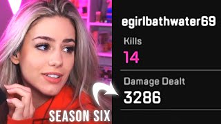 14 KILLS, 3K DAMAGE SOLO SEASON 6 RANKED! | Apex Legends S6 Highlights