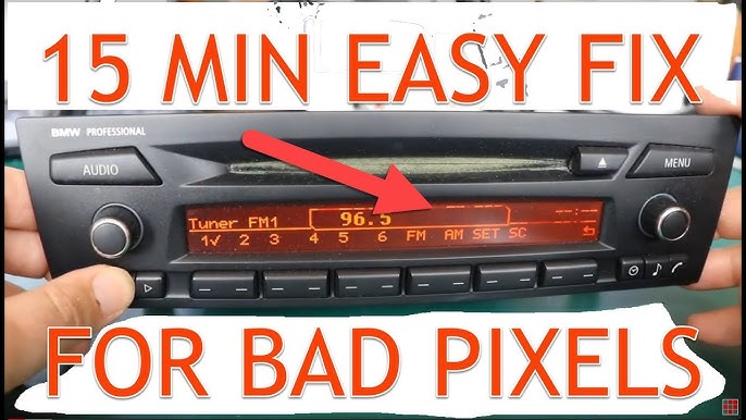 BMW MID radio display fixed for Ronald 