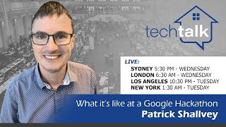 What it’s like at a Google Hackathon – Patrick Shallvey