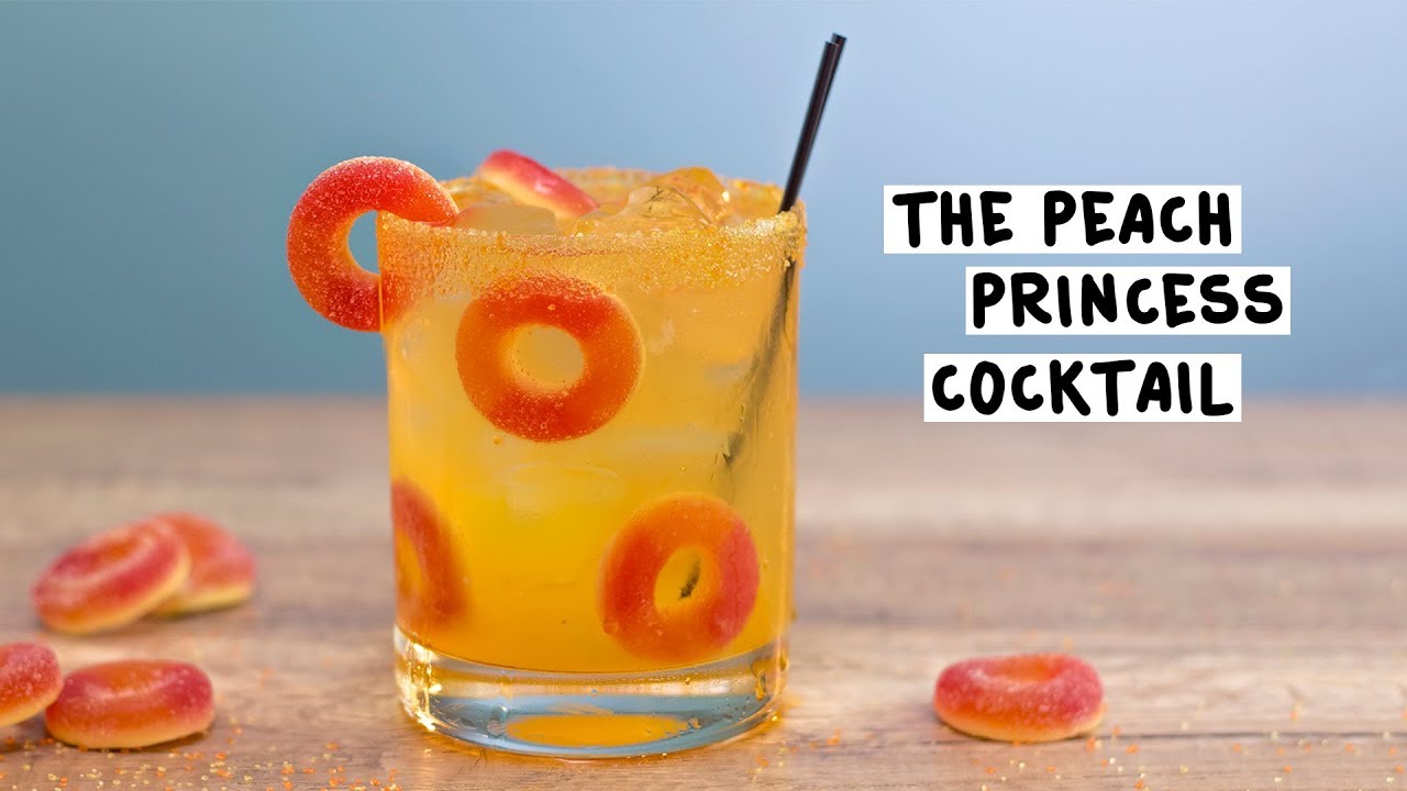 The Peach Princess Cocktail Tipsy Bartender