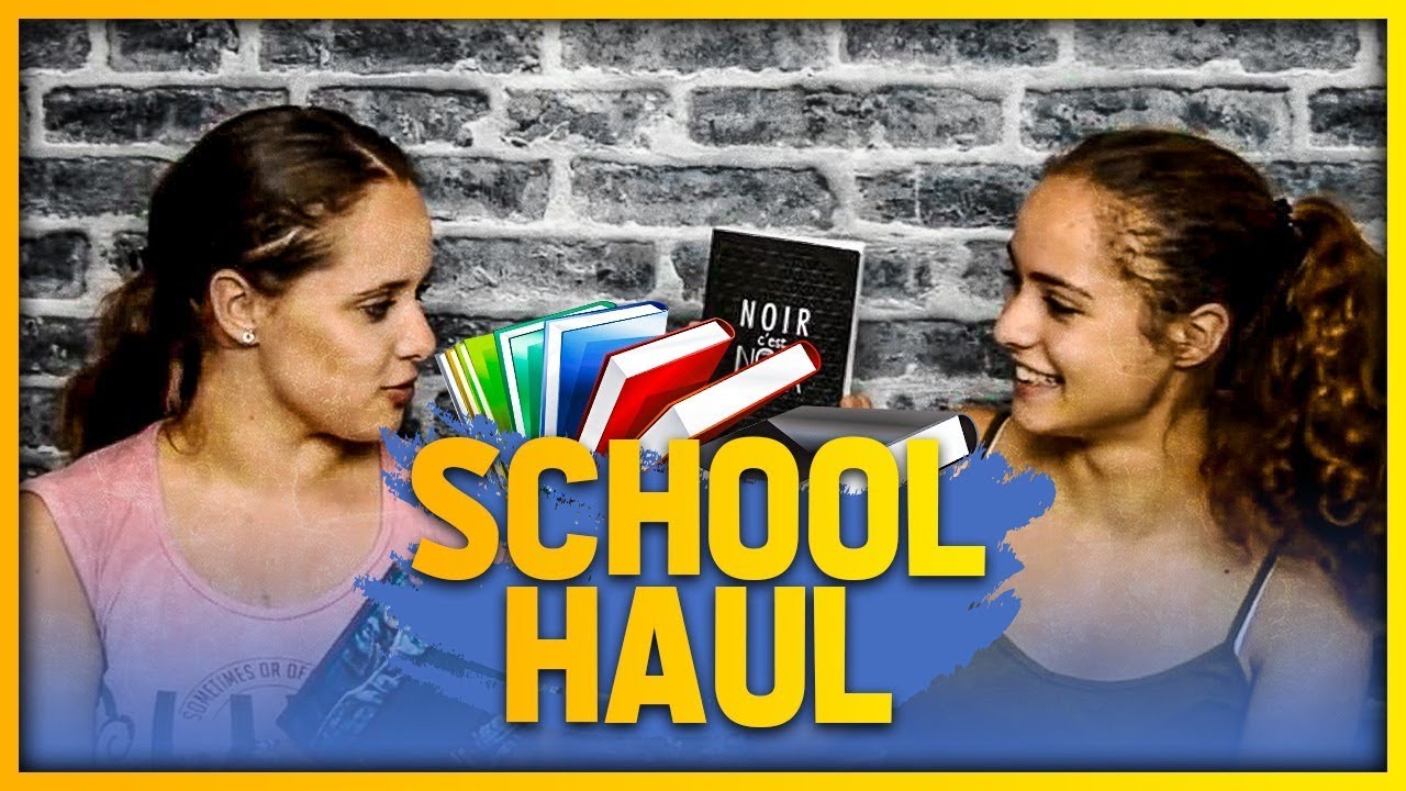 Back to school -  haul - sve je roze crno