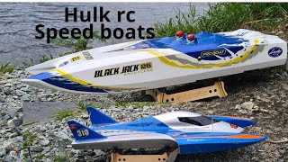 Speed boat rc! ( long vidéo )