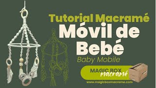 Macrame Baby Mobile - DIY Baby Mobile - MAGIC BOX✨ Piolas & Piolas