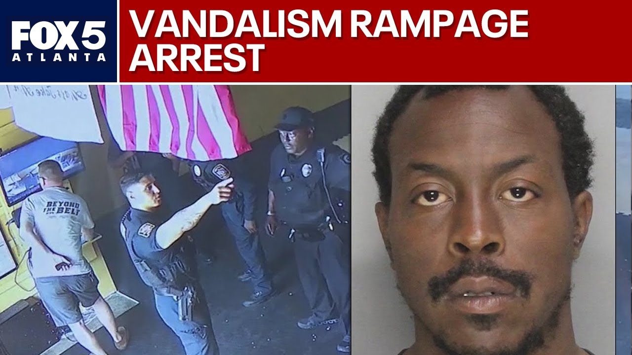 Man accused of breaking windows is arrested | FOX 5 News - YouTube