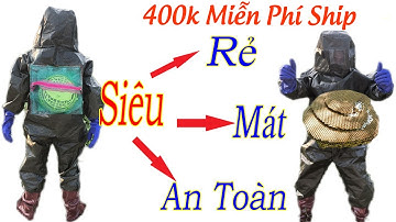 Quần Áo Bảo Hộ Bắt Ong Rừng Quần Áo Bắt Ong Đất Ong Vò Vẽ Siêu An Toàn Giá Rẻ