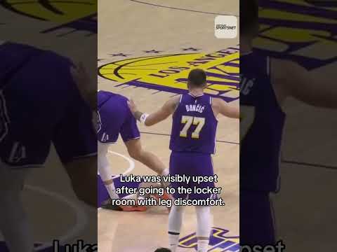 Luka went to the locker room
