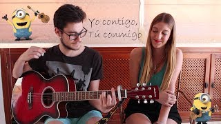 Video thumbnail of "Yo Contigo, Tú Conmigo - Morat & Álvaro Soler Cover Acústico. (GRU 3)"