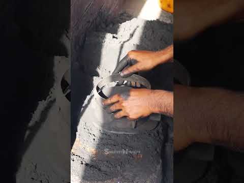 Making Clay molds for Metal Casting