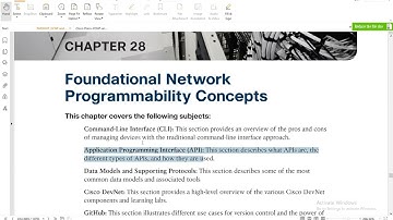 CCNP Enterprise (ENCOR)- Chapter 28. Foundational Network Programmability Concepts - Part1